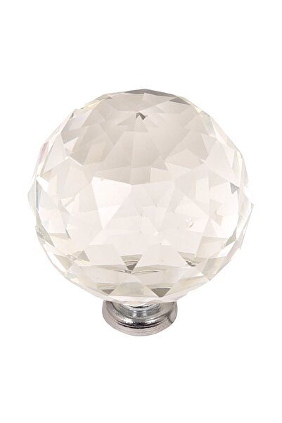 Gürçay Kristal Kulp 30mm Şeffaf (2 Adet)