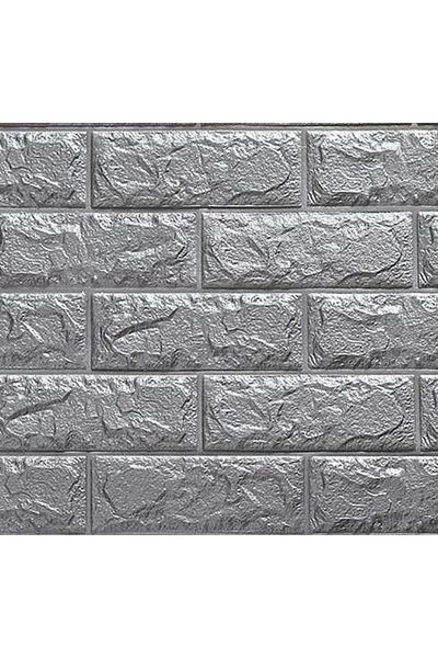 Renkli Duvarlar Panou de cărămidă 3D 70x77cm 4 buc. Panou decorativ flexibil autoadeziv pentru acoperirea peretelui