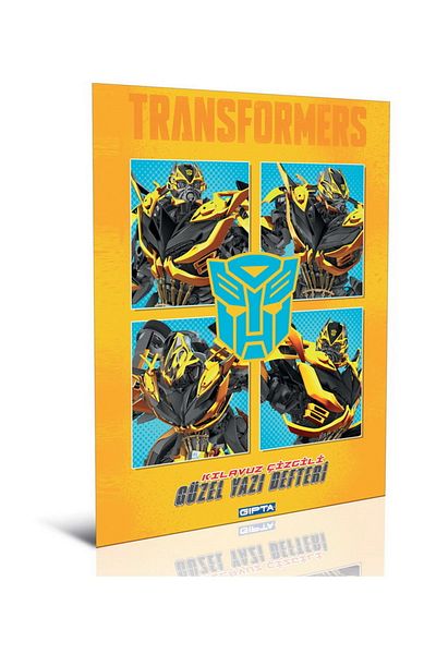 Gıpta Bloc de scris Transformers Nice - Carton A5 cu 40 de coli (5761)