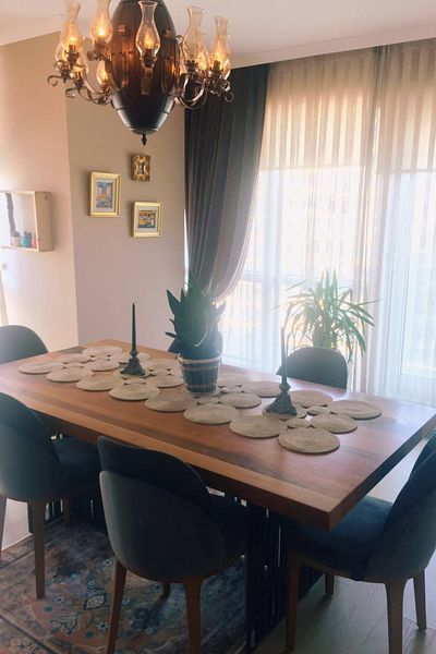 Homever Κάλυμμα τραπεζιού σαλονιού Straw Jute Recta - Ranır 120x55cm