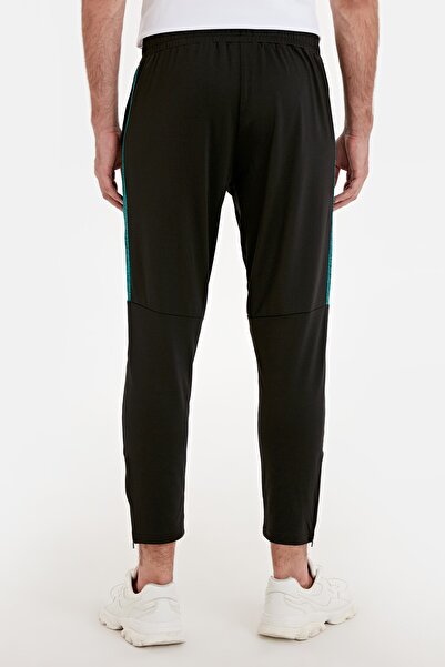 LC Waikiki Ανδρικό νέο μαύρο παντελόνι φούτερ 9W6739Z8