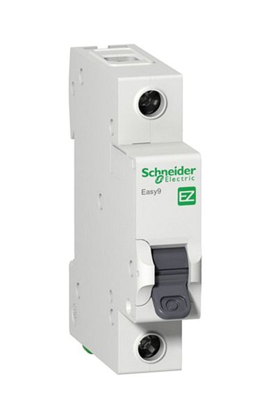 Schneider Electric Schneider Easy9 3 Ka C Curve 1 Pole 10a Automatic Fuse Ez9f43110