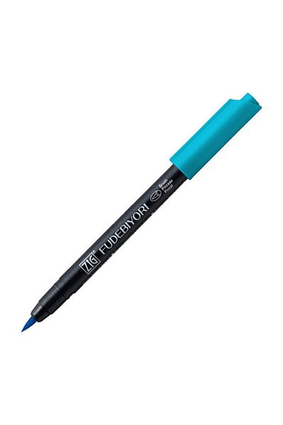 Zig Fudebiyori 31 Cobalt Blue Brush Pen - Brush Tip Pen