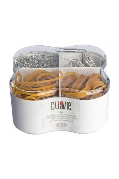 Mas Curvie Mini Rubber - Wide Rubber - Paper Clip - Bulk Needle