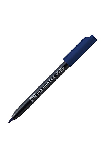 Zig Fudebiyori Brush Pen Brush Tip Pen 35 DEEP BLUE