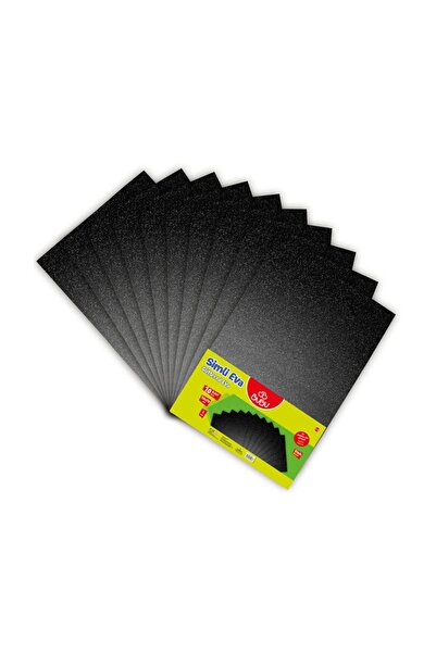 Bubu 50x70 cm Simli Eva Siyah 10`lu Paket