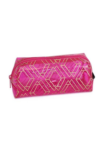 pape Κουτί Μολυβιών 16403 Model Metallic Geo Pink