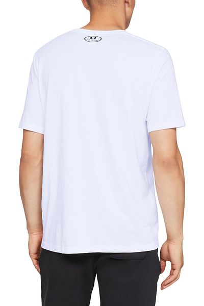 Under Armour Sporstyle Left Chest Men's White T-Shirt 1326799 -100