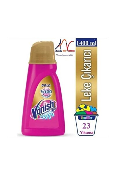 Vanish Kosla Oxi Action Gold Sıvı Leke Çıkarıcı 1400 Ml Renkliler Için