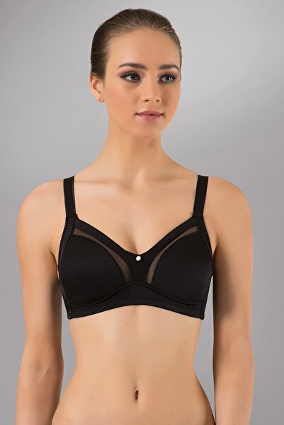 OBJE Women's Black Minimizer Bra