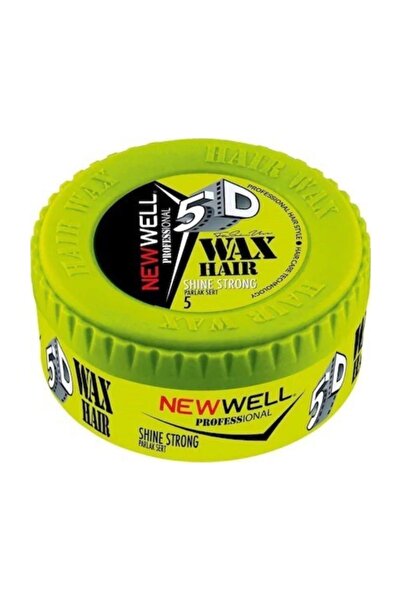 New Well Shine Strong Yeşil Parlak Sert 150ml Wax