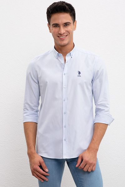U.S. Polo Assn. Мъжка синя риза