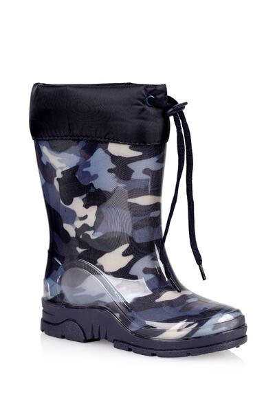 Daxtors Unisex Lacivert Kamufulaj Çizme DXTRSWMNÇZME00001