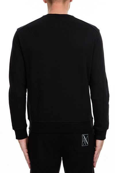 Armani Exchange Hanorac negru pentru bărbați - 8NZMPA ZJ1ZZ 1200