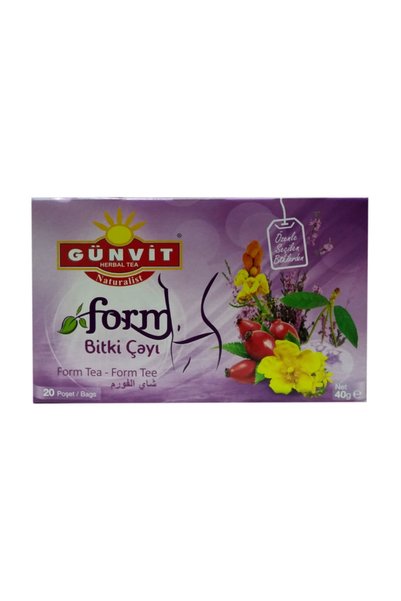 Günvit Form Mixed Herbal Tea 20 Filtered Pşt