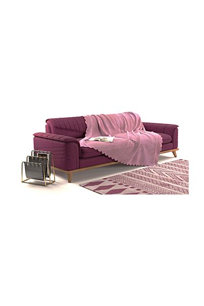 A.S.T Topdağı Tekstil Tree Bark Non-Slip Seat Cover Sofa Shawl