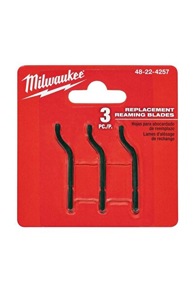 Milwaukee T48224257 Ağır Hizmet Tipi Çapak Temizleme Kalemi Yedeği 3lü
