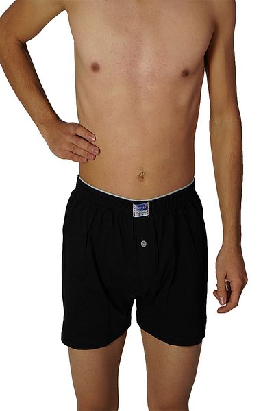 Berrak Ανδρικό μποξεράκι Navy Blue 6 Pack από καθαρό χτενισμένο βαμβακερό σορτς