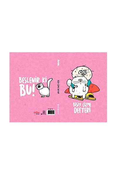 DEFFTER Bişiy Boots Notebook Notepad