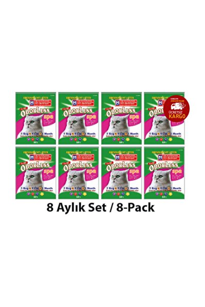 Odorless Mıcro Kedi Kumu 8 Aylık Ekonomik Set
