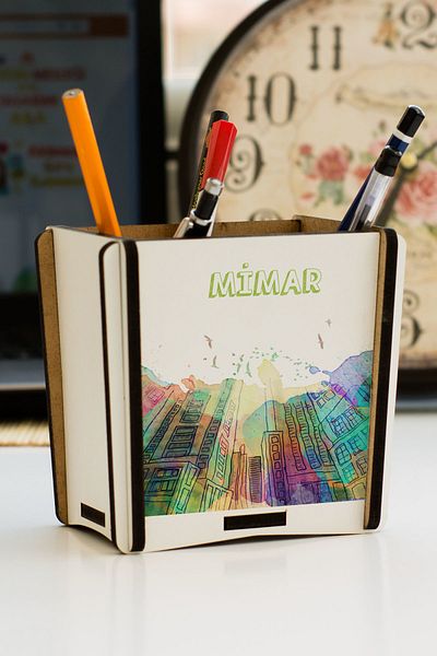 Hediyelen Architect Pen Holder