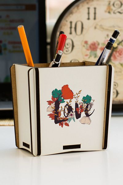 Hediyelen Love Pen Holder