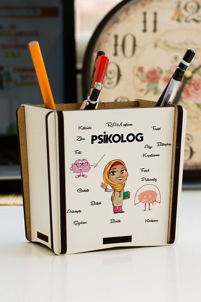 Hediyelen Psychologist Pen Holder