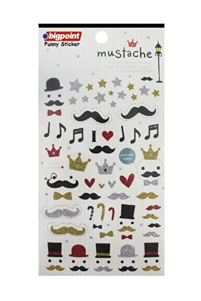 Sticker Bıyıklar 15'li Paket