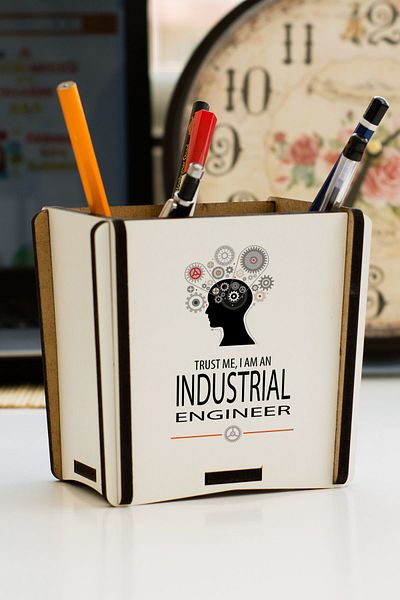 Hediyelen Industrail Engineering Pen Holder