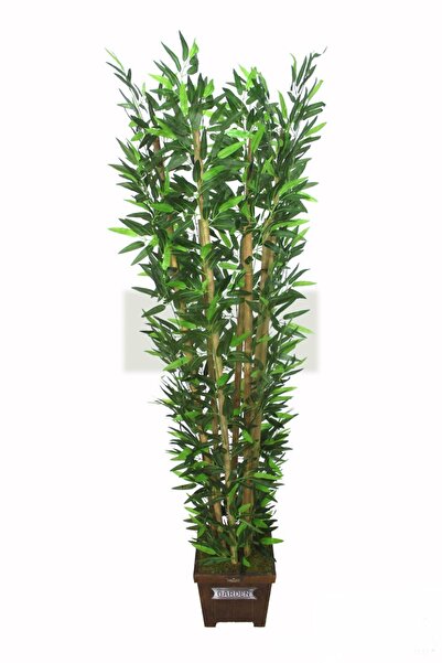 Yapay Çiçek Deposu Yapay Bambu Ağacı 8 Gövde 180 Cm Model 5