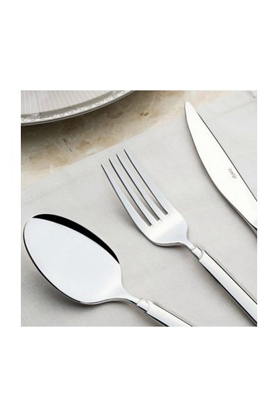 Nehir Paris 12 Plain Sweet Knives, 1 Dozen Plain Steel Sweet Knives 18-10 304 1stQuality