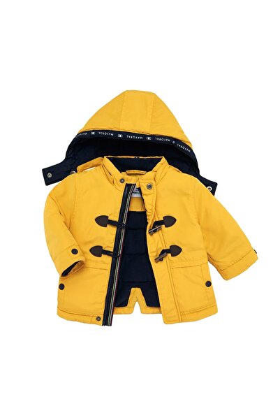 MAYORAL Winter Baby Boy Hooded Sailor Coat