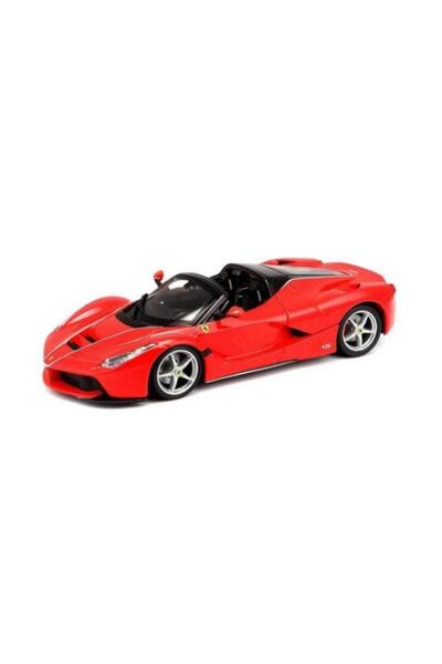 BBURAGO 1:24 Ferrari Laferrari Aperta Red Color Model Car