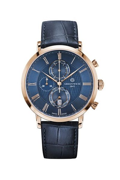 GREENWICH Men's Greenwich Wristwatch - Gwqc 023132