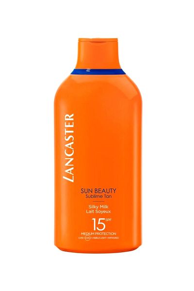 Lancaster Sun Beauty Silky Milk – Sublime Tan für den Körper LSF 15, 400 ml