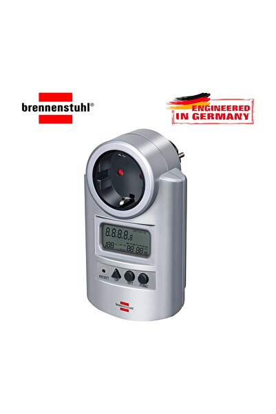 Brennenstuhl Primera-Line Watt Ve Akım Ölçer Pm 231 E Priz 1506600