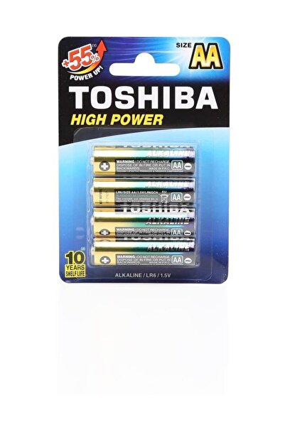 Toshiba TOSHIBA LR6 HIGH POWER ALK.KALEM PİL 4LÜ