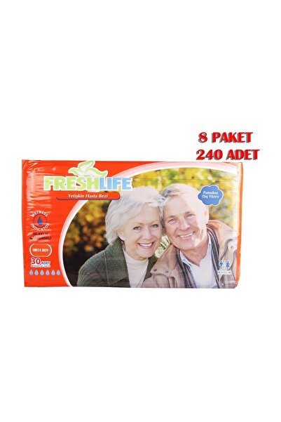 Freshlife Patient Diapers 240 Pieces Medium
