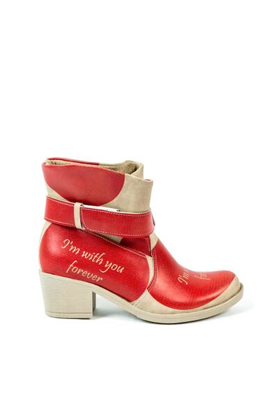 Streetfly MDBZ-012 Model Colorful Women's Boots