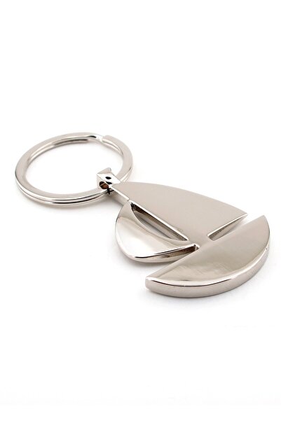 Solfera Unisex Yelkenli Gemi Yat Denizci Metal Anahtarlik Kc367