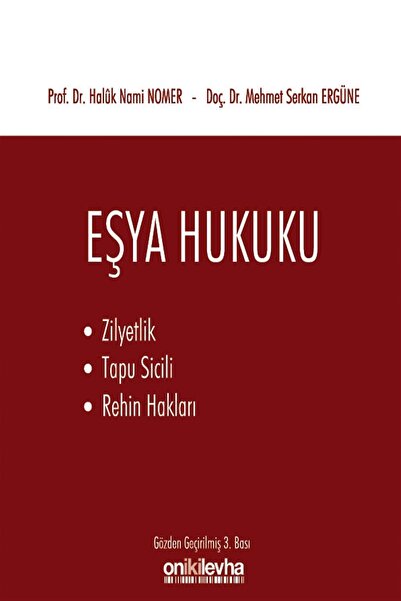 Genel Markalar Eşya Hukuku