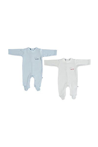 Bibaby Erkek Bebek Ekru New Star Tulum 60341 3-6 Ay