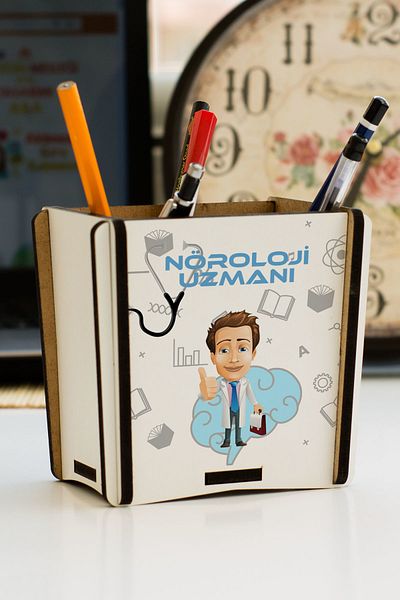 Hediyelen Neurology Specialist Pen Holder