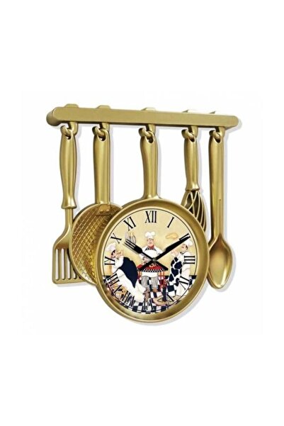 Time Gold Mutfak Duvar Saati Plastik