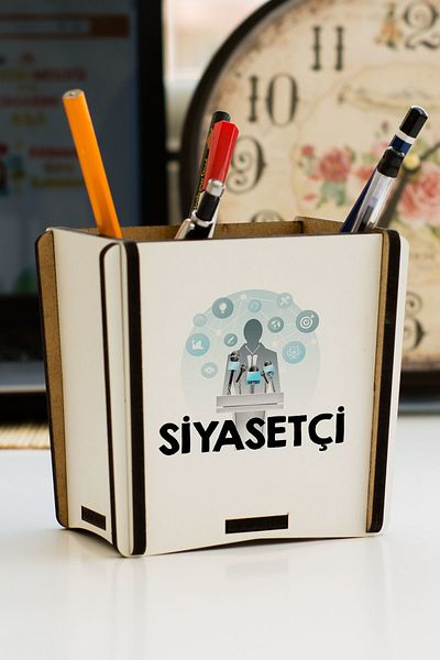 Hediyelen Politicalist Pen Holder
