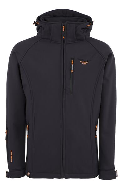 Norway Geographical Ανδρικό παλτό σε σκούρο γκρι TABOO