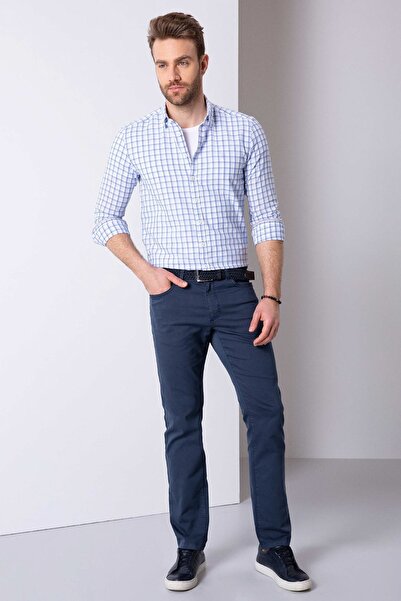 Pierre Cardin Mavi Slim Fit Gömlek