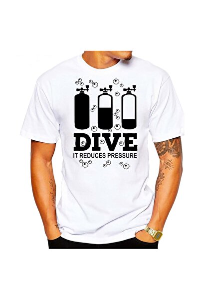 SCUBAPROMO Ανδρικό μπλουζάκι κατάδυσης Dive Tube