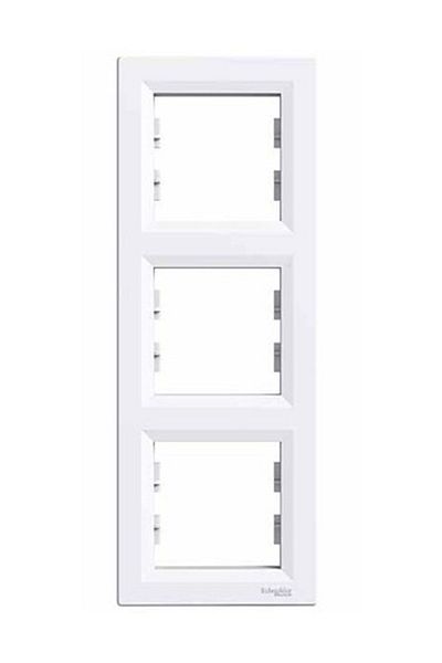 Schneider Electric Schneider Asfora White Triple Frame Vertical - Eph 5810321