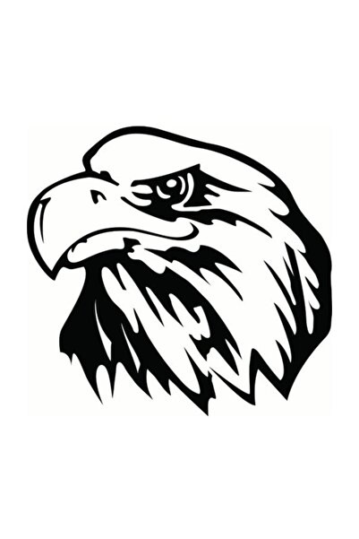 Sticker Sepetim Beşiktaş Kartal Silüet Dekoratif Oto Sticker